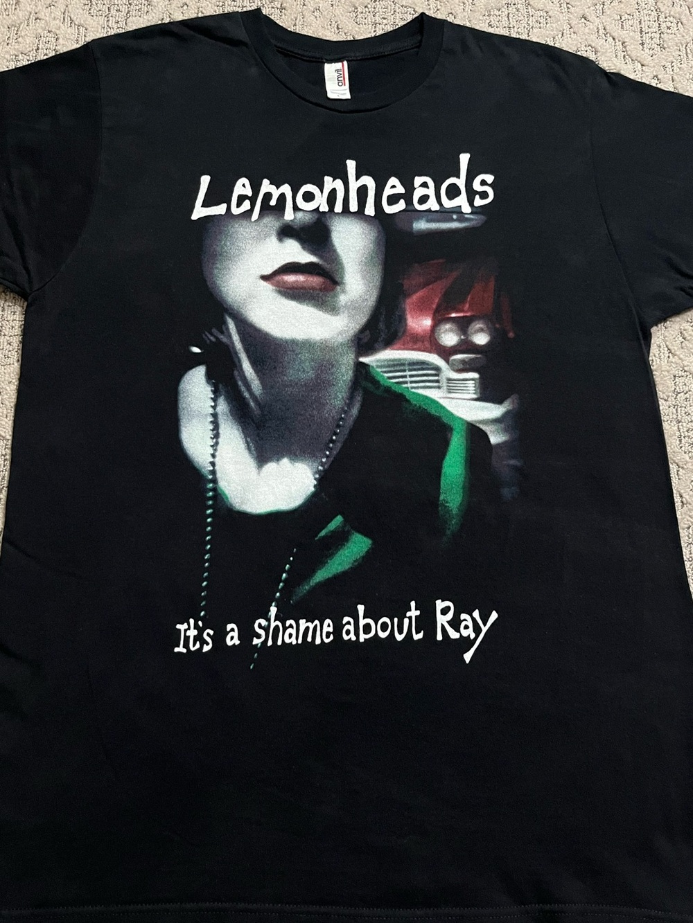 🎸 '06 Lemonheads Band Shame About Ray Song Album Cover Vintage 90's Black Tee
